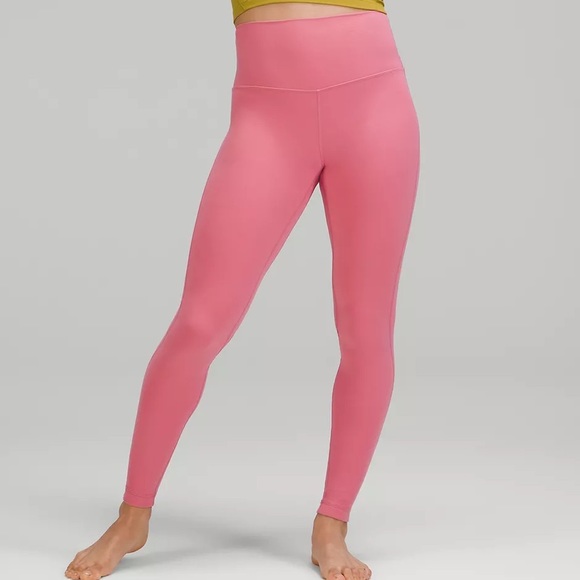 lululemon athletica Pants - Lululemon Align™ High-Rise Pant 25” size 12 PINK BLOSSOM PBOL